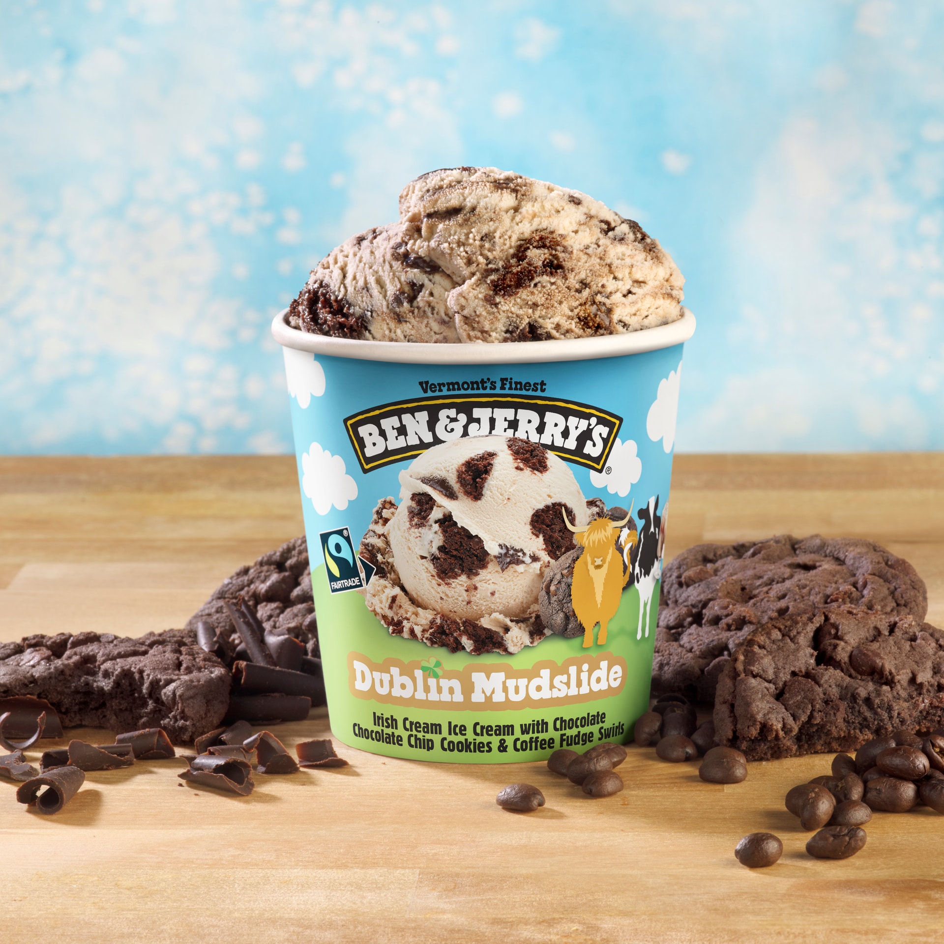 Coffee Toffee Bar Crunch Ice Cream Ben &amp; Jerry’s